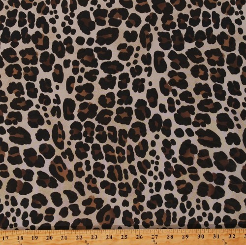 Sheer leopard print jungle - leopard,
